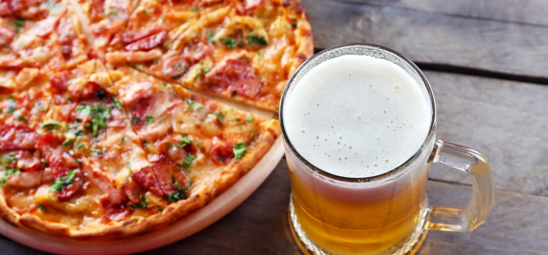 Pizza és sör párosítás