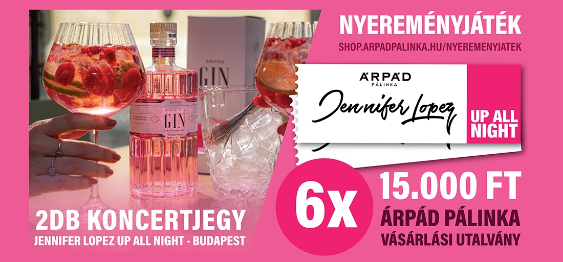 Árpád Gin Nyereményjáték, Jennifer Lopez koncert