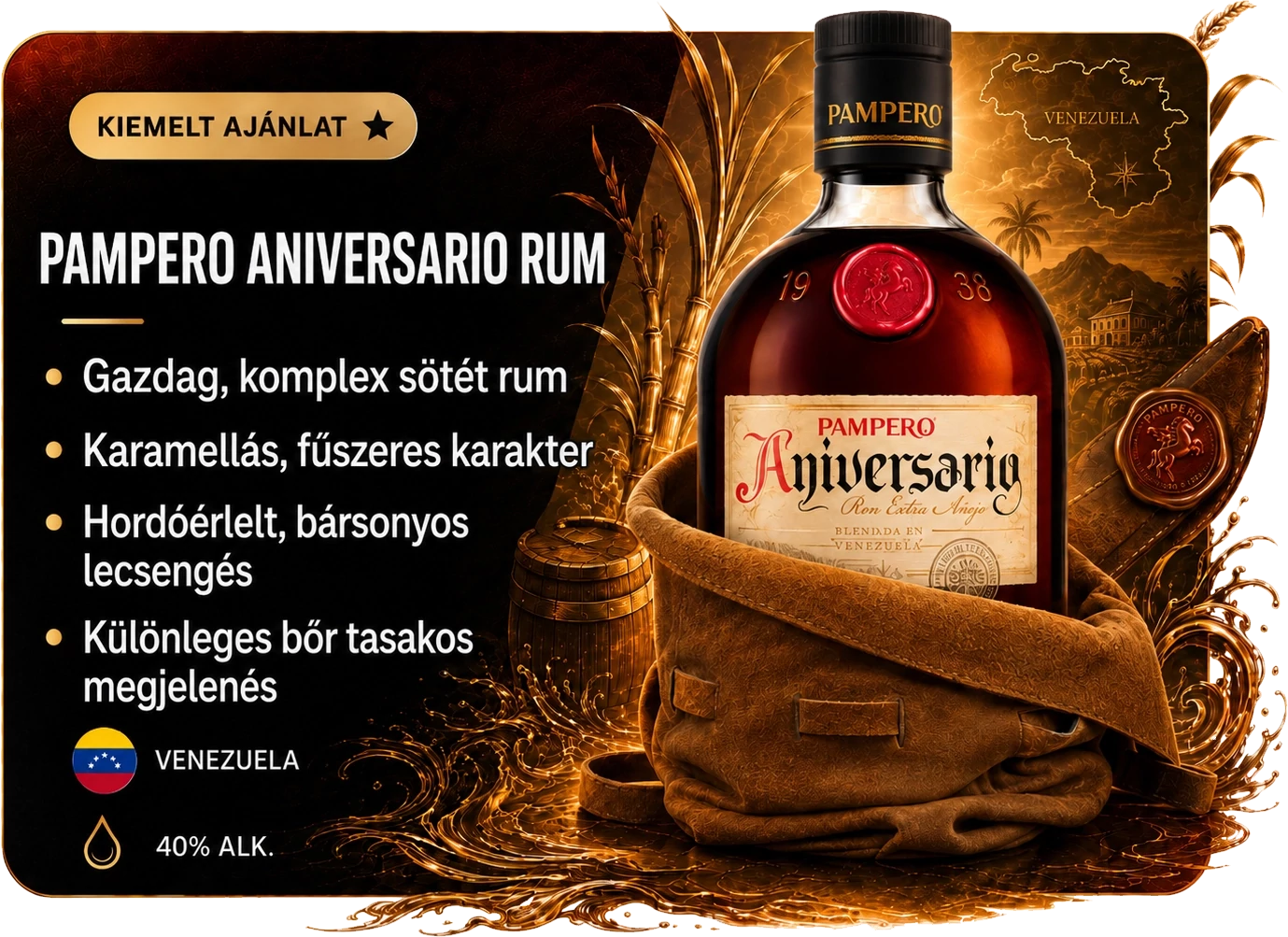 Pampero Aniversario Anejo Rum [0,7L|40%]