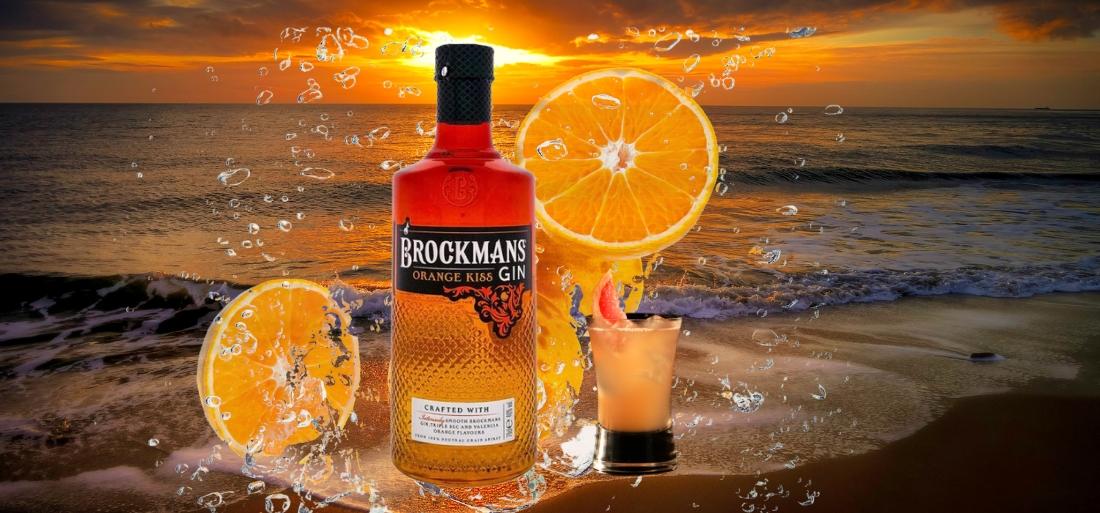 A nyár ginje Brockmans Orange Kiss