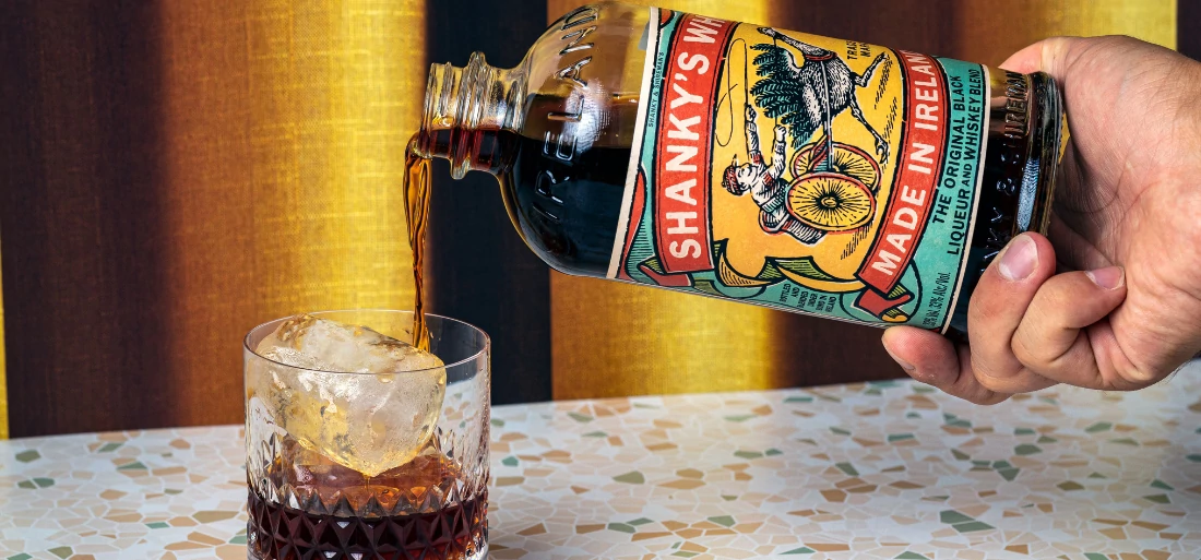 Shanky's Whip Black Irish Whiskey Likőr