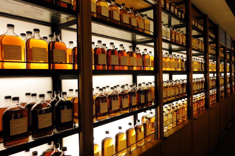 Japán whisky hatalmas választéka