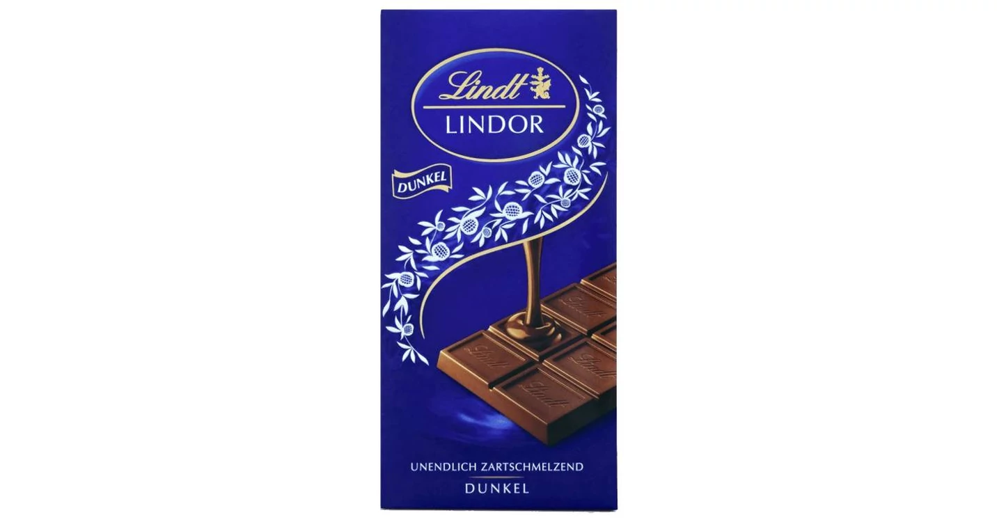 Lindt Lindor Dunkel Táblás Töltött Étcsokoládé [100g] - iDrinks.hu