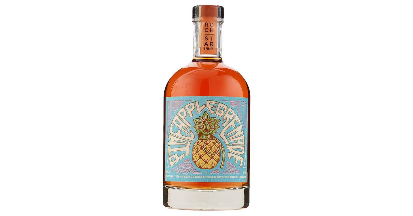 Rockstar Pineapple Grenade Overproof Spiced Rum [0,5L65] iDrinks.hu