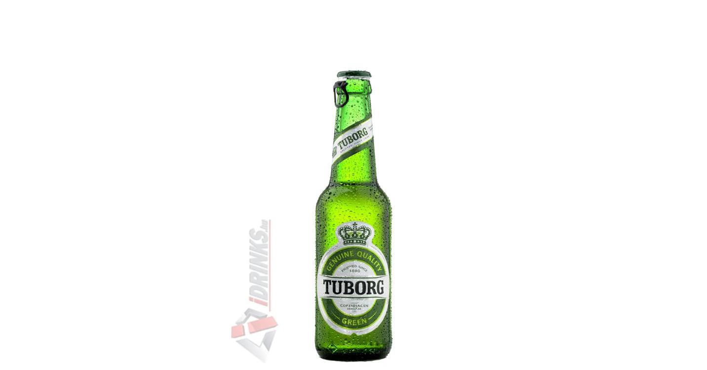 Tuborg Green /Üveges/ [0,33L|4,6%] [24db/pack] - iDrinks.hu