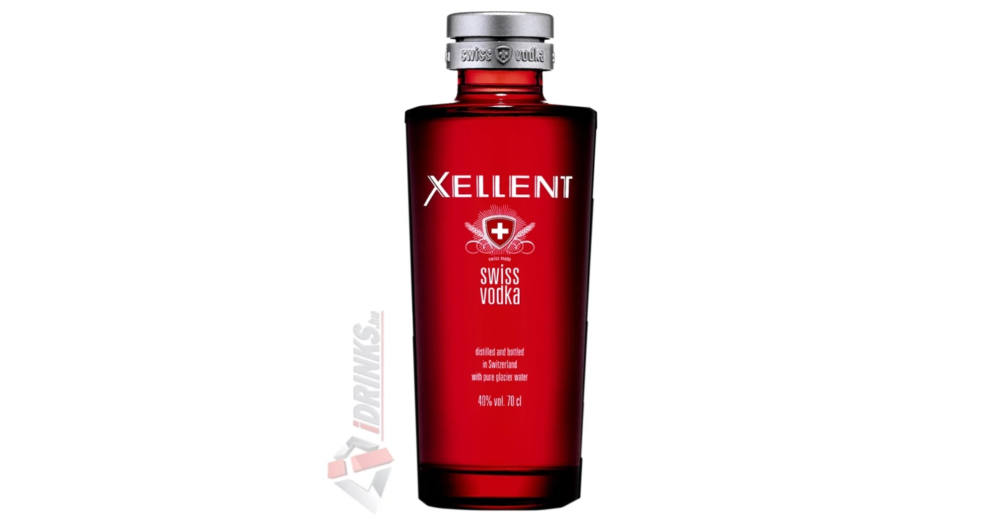 Xellent Swiss Vodka [0,7L|40%] - iDrinks.hu