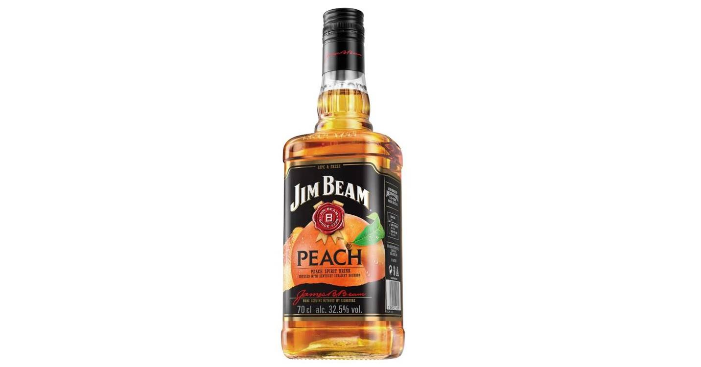 Jim Beam Peach Whiskey [0,7L32,5] iDrinks.hu