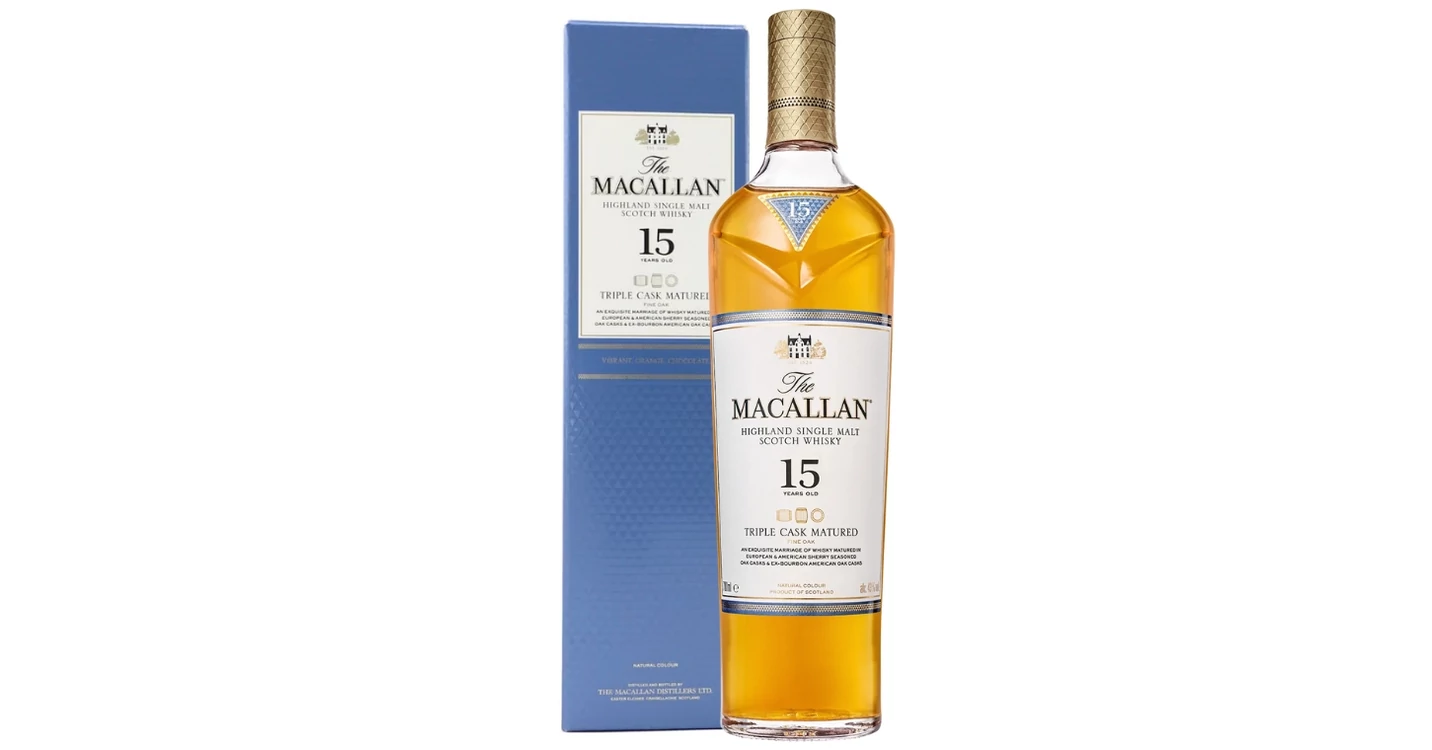 Macallan 15 Years Triple Cask Whisky [0,7L|43%] - iDrinks.hu