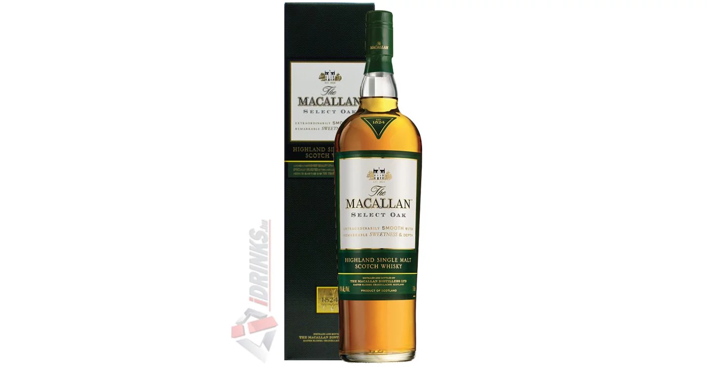 Macallan Select Oak 1824 Whisky [1L|40%] - iDrinks.hu