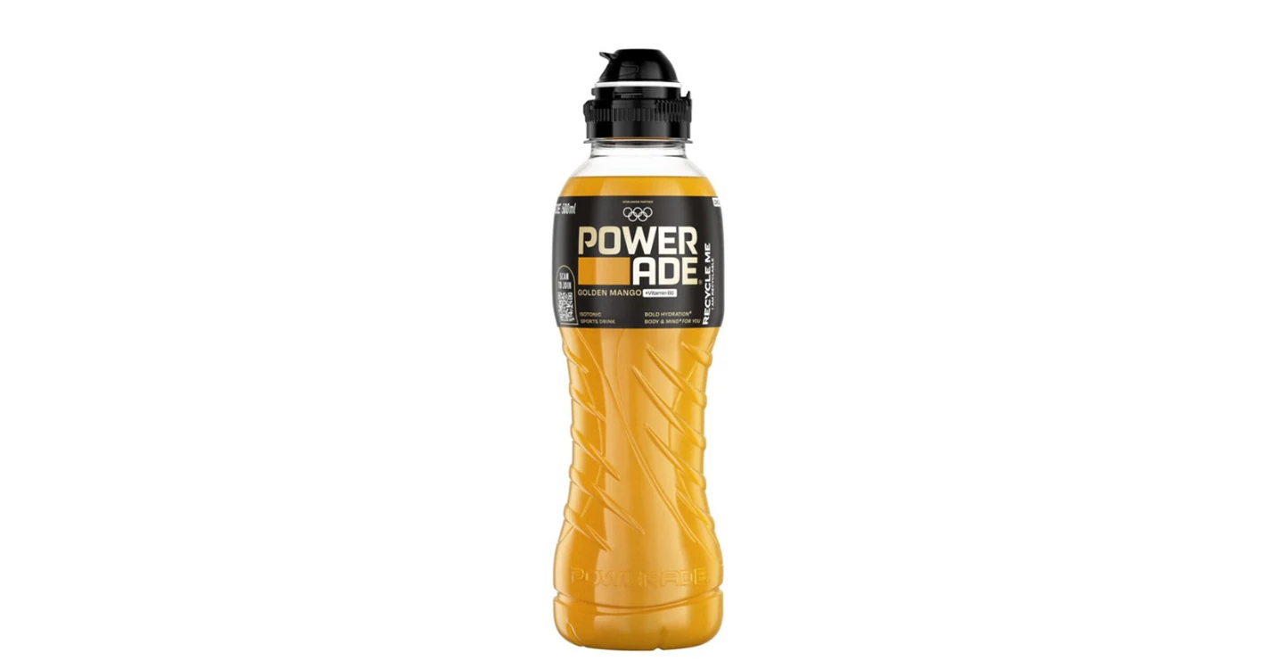 Powerade Golden Mango [0,5L] [12db/pack] - iDrinks.hu