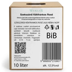 Wekler BIB Kékfrankos Rozé [10L]