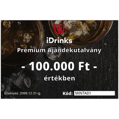 100.000 Ft-os iDrinks Prémium Ajándékutalvány