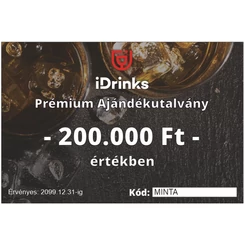 200.000 Ft-os iDrinks Prémium Ajándékutalvány