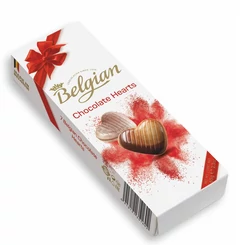 Belgian Hearts Hazelnut Desszert Small [65g]