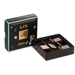 ChocoMe Petit 9 Gin Étcsokoládé Lapok [50g]