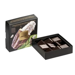 ChocoMe Petit 9 Kakaó Gyümölcshús Juice Étcsokoládé Lapok [50g]