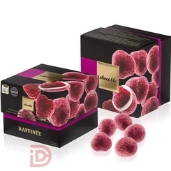 ChocoMe Raffinée Fehércsokoládéval Bevont Liofilizált Málna [120g]