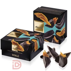 ChocoMe Voilé Étcsokoládéba Mártott Mangó Szeletek [120g]