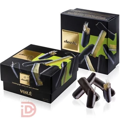 ChocoMe Voilé Kandírozott Gyömbér Étcsokoládéval Bevonva [120g]