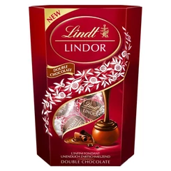Lindt Lindor Double Chocolate Csokoládégolyó [200g]
