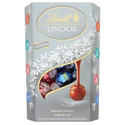 Lindt Lindor Silver Vegyes Csokoládé Golyó Válogatás [200g]