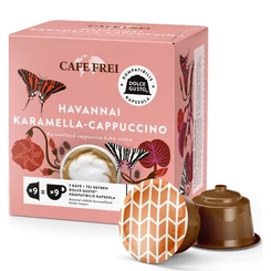 Café Frei Havannai Tej-Caramel Dolce Gusto Kompatibilis Kávékapszula (9 db) [126g]