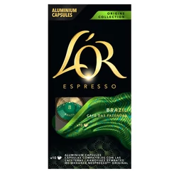 L'Or Brazil Nespresso Kompatibilis Kávékapszula (10 db) [52g] 