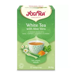 Yogi Tea Fehér Bio Tea Aloe Verával [17 Filter]