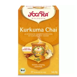 Yogi Tea Kurkuma Chai Bio Tea [17 Filter] 