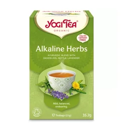 Yogi Tea Lúgosító Gyógynövényes Bio Tea (Alkaline Herbs) [17 Filter]