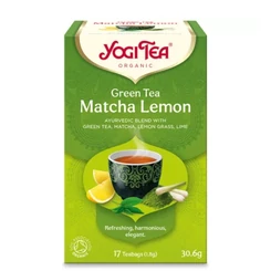 Yogi Tea Matcha és Citrom Bio Zöld Tea (Matcha - Lemon) [17 Filter]