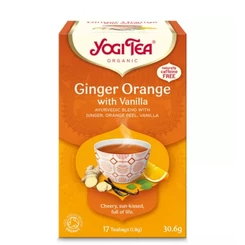 Yogi Tea Narancs Gyömbér Vaníliával Bio Tea (Ginger - Orange) [17 Filter]