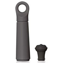 Vacu Vin Loop Design Vákuumpumpa Borzár - 1 db dugóval (Graphite)