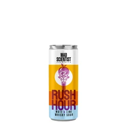 Mad Scientist Rush Hour Mate &amp; Lime Whisky Sour RTD [0,25L|4,5%] 