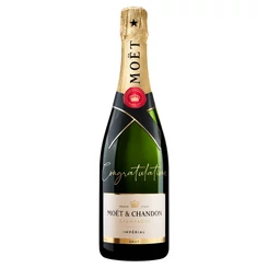 Moet &amp; Chandon Imperial Brut CONGRAT Champagne [0,75L] 