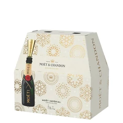 Moet &amp; Chandon Imperial Brut Champagne (6 Kiöntő tölcsérrel) [6*0,2L|12%]