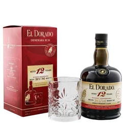 El Dorado 12 Years Rum (DD+Pohár) [0,7L|40%]