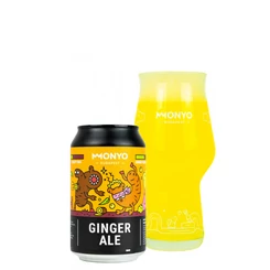 Monyo Ginger Ale Craft Soda /Dobozos/ [0,33L] 