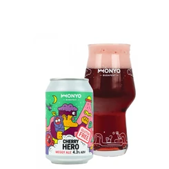 Monyo Gluténmentes Cherry Hero /Dobozos/ [0,33L|4,3%] 