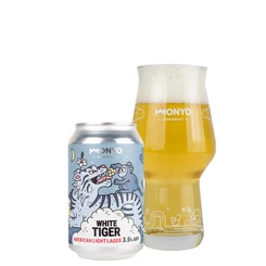 Monyo White Tiger - American Light Lager /Dobozos/ [0,33L|3,5%