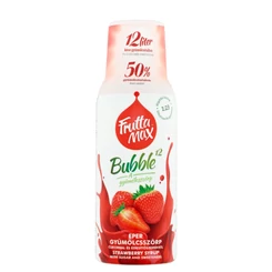 Fruttamax Bubble12 Eper Gyümölcsszirup [0,5L]