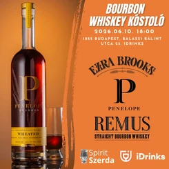 2026.06.10. 18:00 - Spirit Szerda - Prémium Bourbon Whiskey Kóstoló