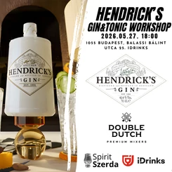 2026.05.27. 18:00 Spirit Szerda - Hendricks Gin Tonic Kóstoló és Workshop