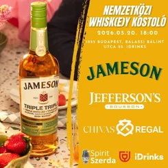 2026.05.20. 18:00 - Spirit Szerda -Nemzetközi Whisk(e)y Kóstoló