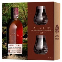 Aberlour 12 Years Double Cask Matured Whisky (DD+Pohár) [0,7L|40%]
