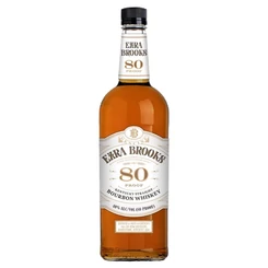 Ezra Brooks Bourbon 80 Proof Whiskey [1L|40%]