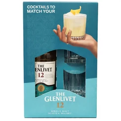 The Glenlivet 12 Years Whisky (DD+2 Pohár) [0,7L|40%]