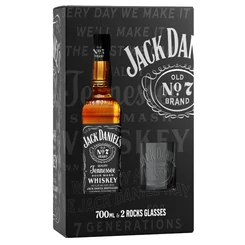 Jack Daniels Whiskey (DD+Pohár) [0,7L|40%]