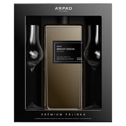Árpád Prémium Érlelt Szilva Pálinka (DD+2 Tulipán Pohár) [0,5L|40%]