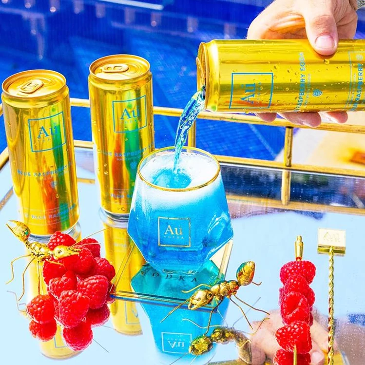Au Premium Blue Raspberry RTD [0,33L|5%] - iDrinks.hu